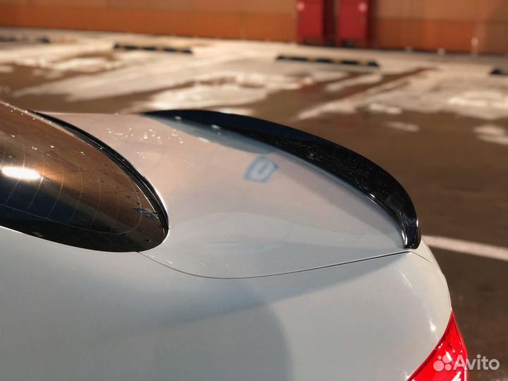 Спойлер M-Perfomance BMW 5 f10 Black (Тайвань)