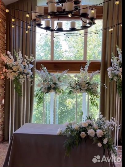 Свадебное оформление.Арка.Президиум