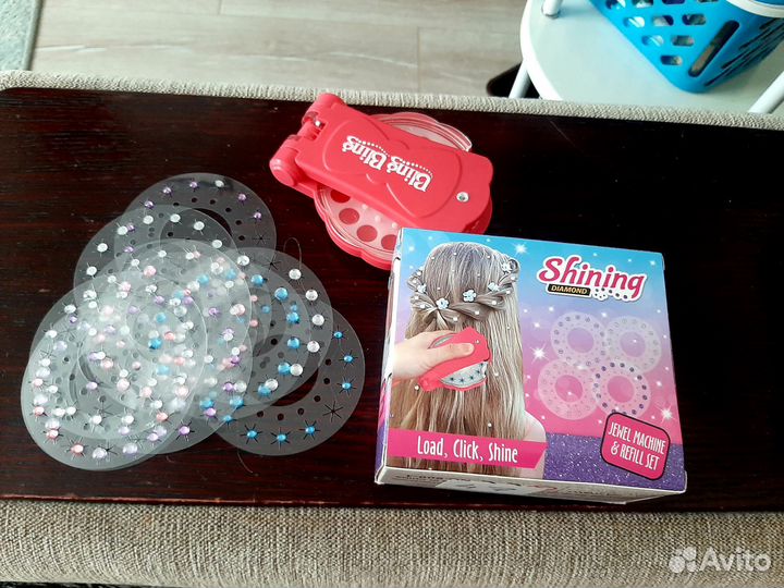 Стайлер со стразами на волосы и лицо