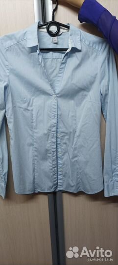 Пиджак школьный на девочку + рубашки. Р. 146