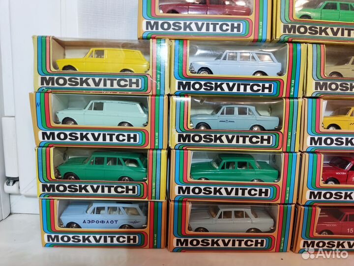 Модели СССР 1 43 москвич