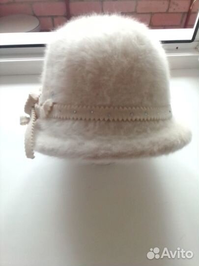 Шляпка женская (ангора). 56 - 57 размер