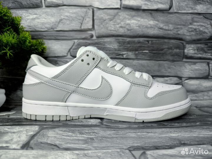 Кроссовки Nike Dunk Low Grey Fog