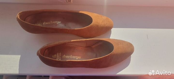 Балетки натуральная кожа 39