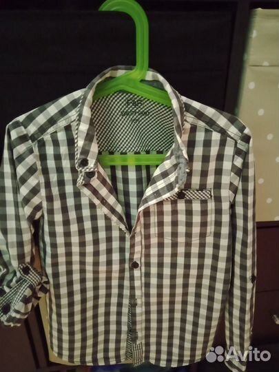 Рубашки 122-128 нов и отс