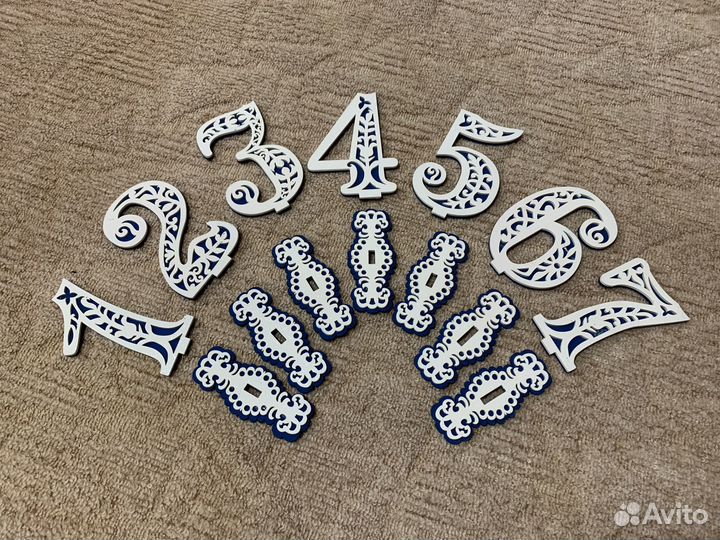 Номерация стола