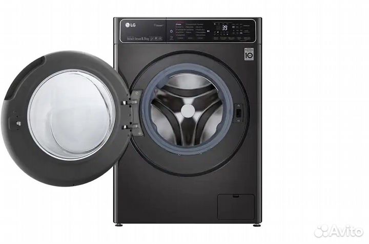 Стиральная машина LG AI DD f2t9gw9p 8.5 кг серый