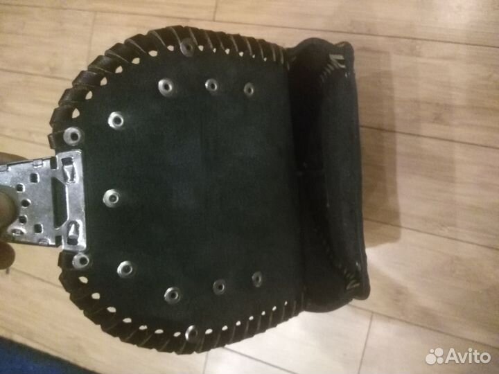 Байкерская сумка, подсумок, кожаная сумка