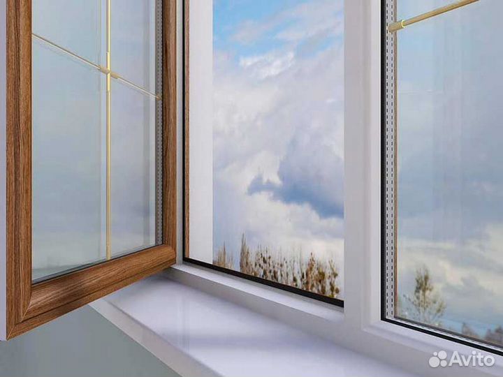 Окно пластиковое на заказ в рассрочку
