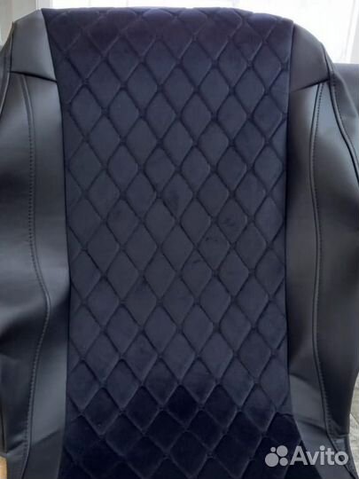 Чехлы на hyundai getz комбинированные