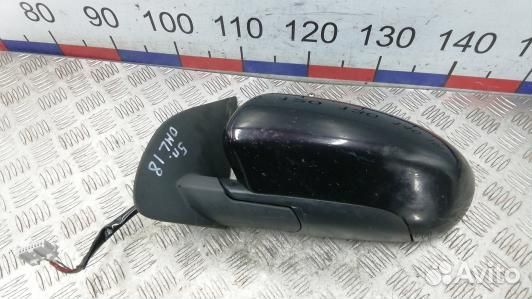 Зеркало наружное левое nissan qashqai J10 (OML18JL
