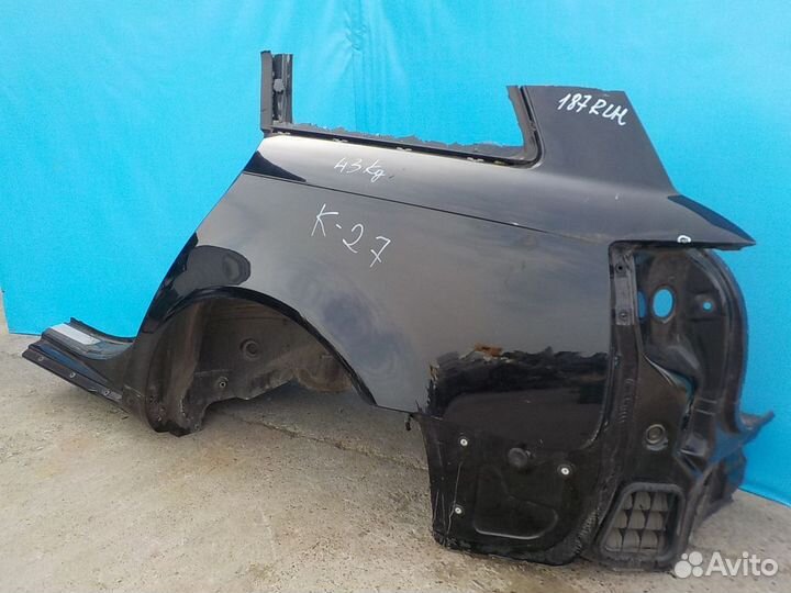 Крыло заднее левое Audi A4 (B7) 2005-2007