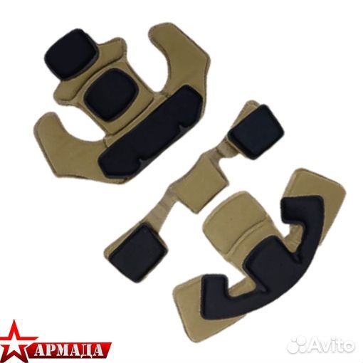 Универсальный комплект сменных подушек для шлема