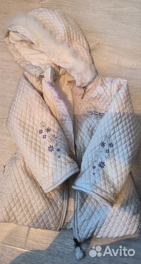 Куртка зимняя для девочки 98