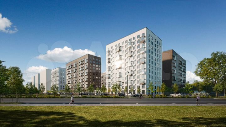 1-к. квартира, 36,1 м², 10/15 эт.