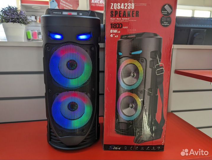Bluetooth Колонка Speaker ZQS4239 Blue