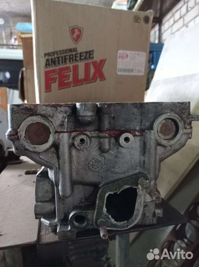 Головка блока цилиндров kalina