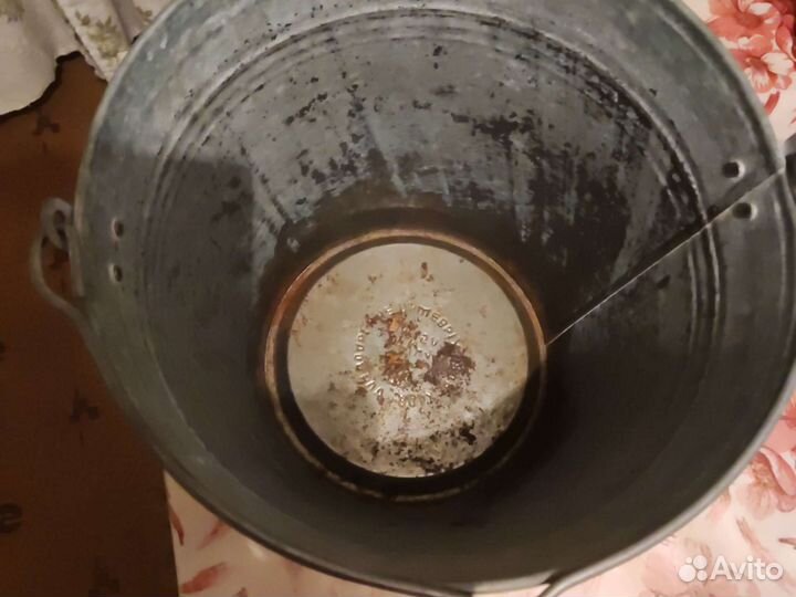 Ведро оцинкованное СССР