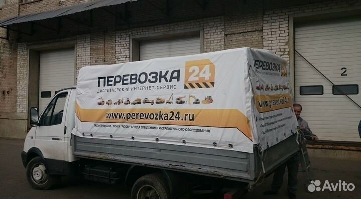 Тент на газель с рекламой