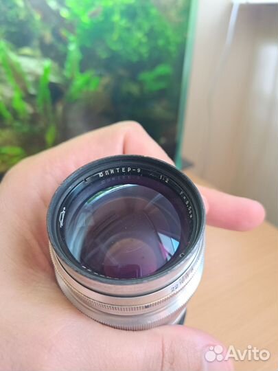 Объектив Юпитер-9 f2/85мм кмз 1956г