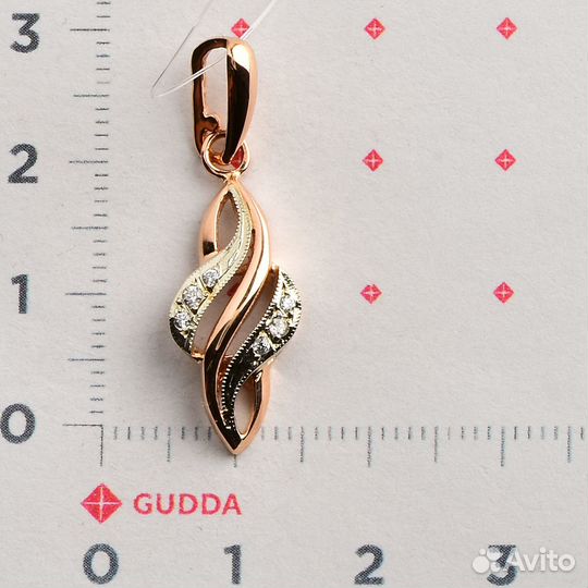 Подвес золотой