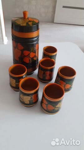 Набор хохломской посуды