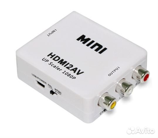 Конвертер-переходник hdmi RCA