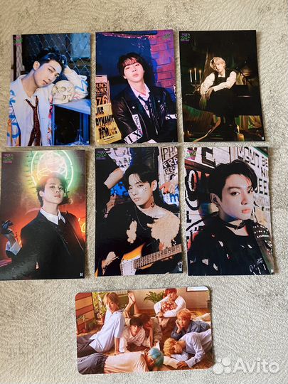 Карточки bts