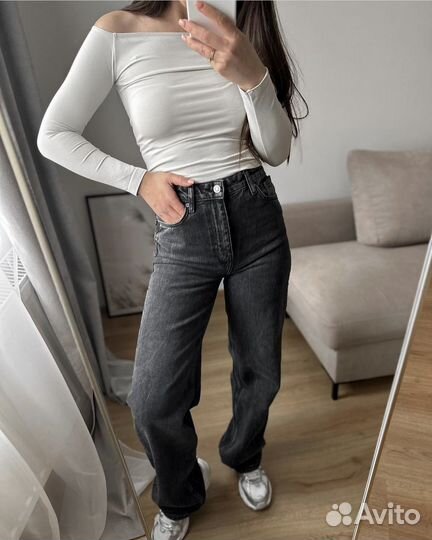 Джинсы Zara Wide Leg 34 в наличии new 2024