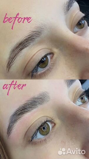 Архитектура бровей,ламинирование ресниц