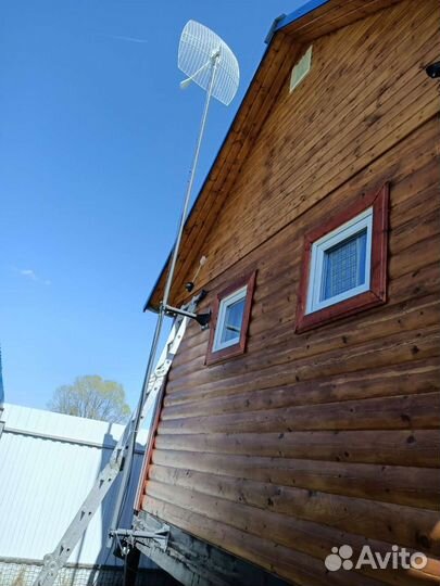 Установка интернета за городом,в квартире,на даче
