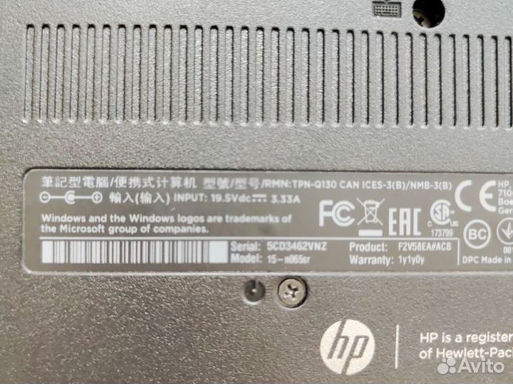Ноутбук HP Pavilion 15-n065sr