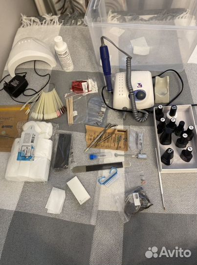 Все для маникюра набор