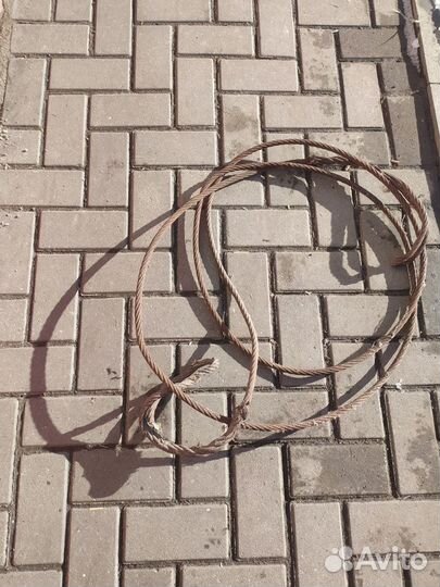 Трос стальной буксировочный