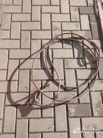 Трос стальной буксировочный