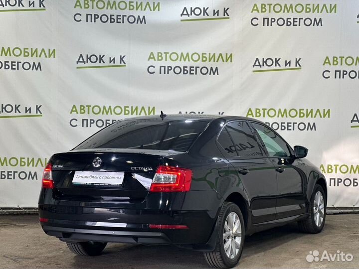 Skoda Octavia 1.8 AMT, 2018, 116 506 км