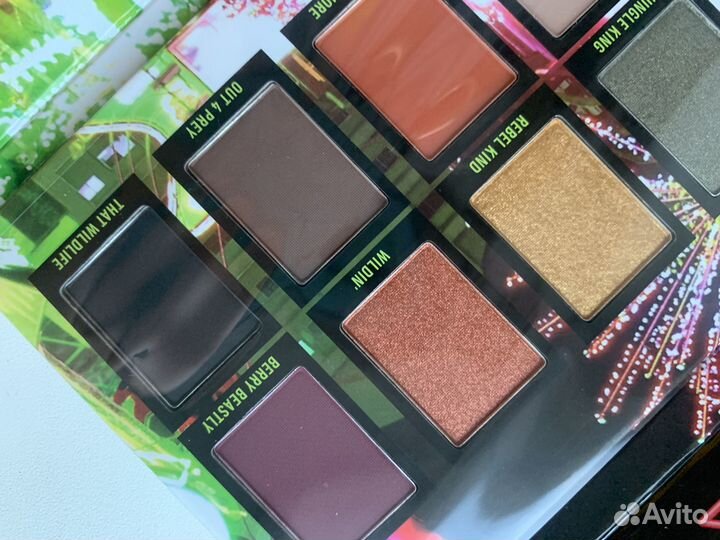 NYX Tiger Energy палетка теней