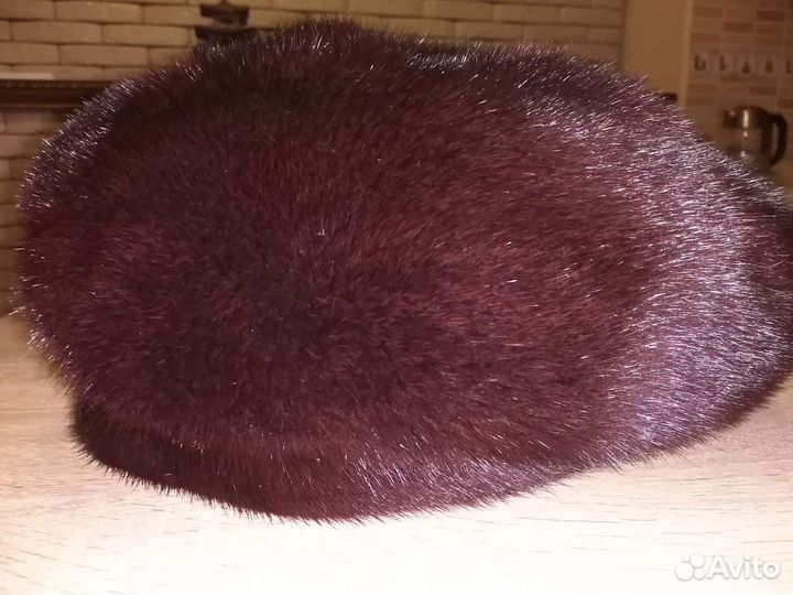 Берет норковый
