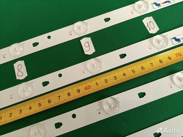 Led подсветка для тв mtv4129lt2 матрица lsc400hm10