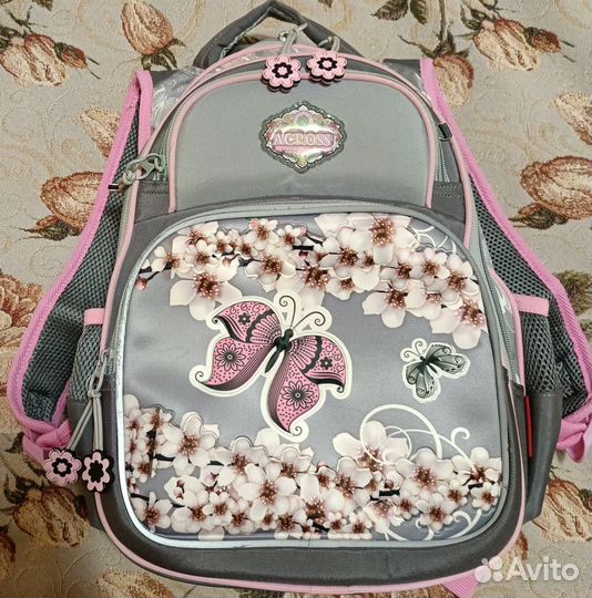 Рюкзак школьный Across 1-2-3-4 кл (первокласснице)