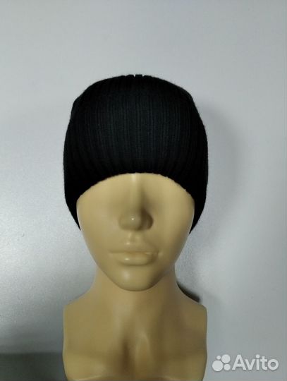 Шапка с отворотом на баечной подкладке