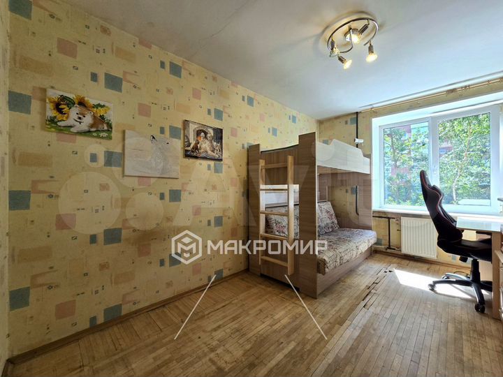 3-к. квартира, 86 м², 6/9 эт.