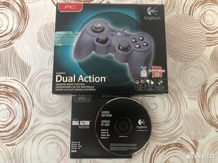 Джойстик Logitech Dual Action