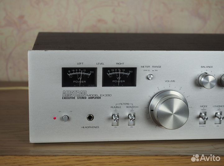 Усилитель Amstrad EX-330 мастеру
