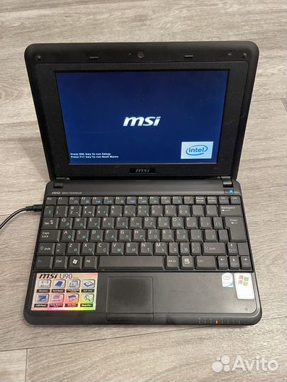 Ноутбук MSI U90