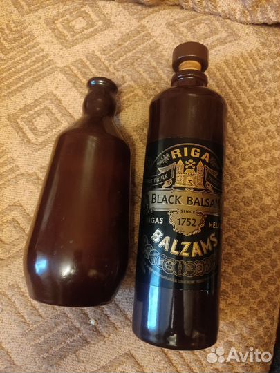 Бутылки керамические