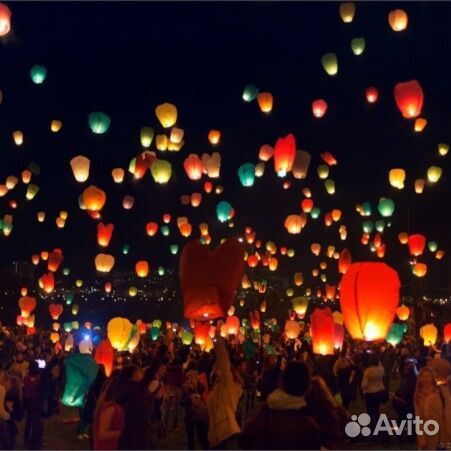 Небесные фонарики