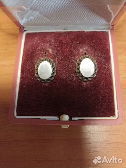 Серебряные серьги