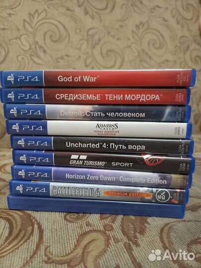 Диски на PS4
