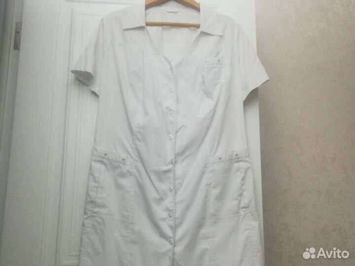 Халаты медицинские 64-66 размеры